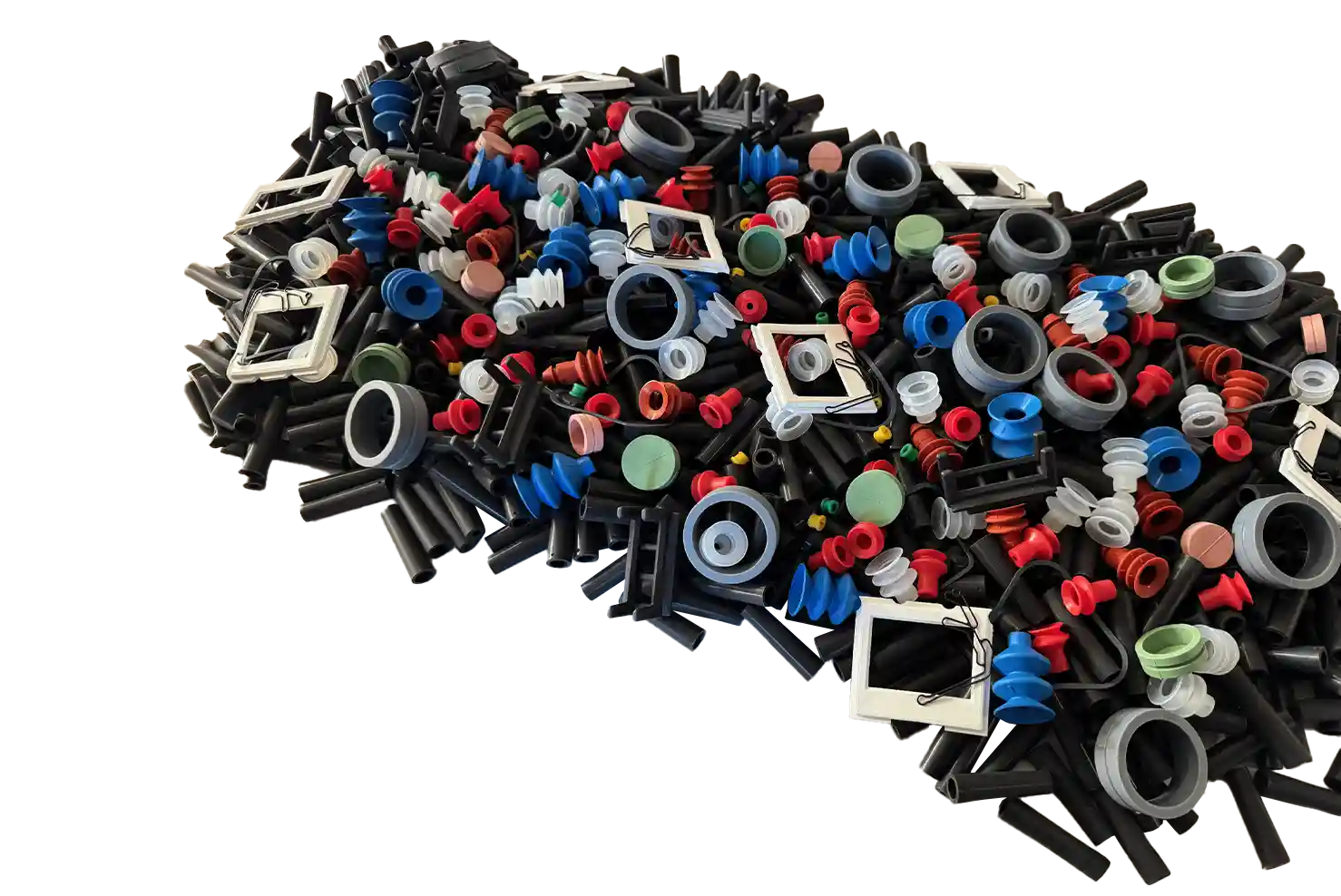 Pièce d'élastomère sur mesure